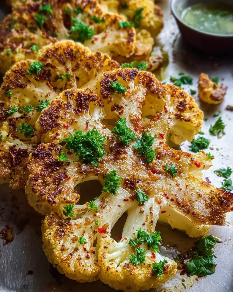 Roasted Cauliflower Steaks