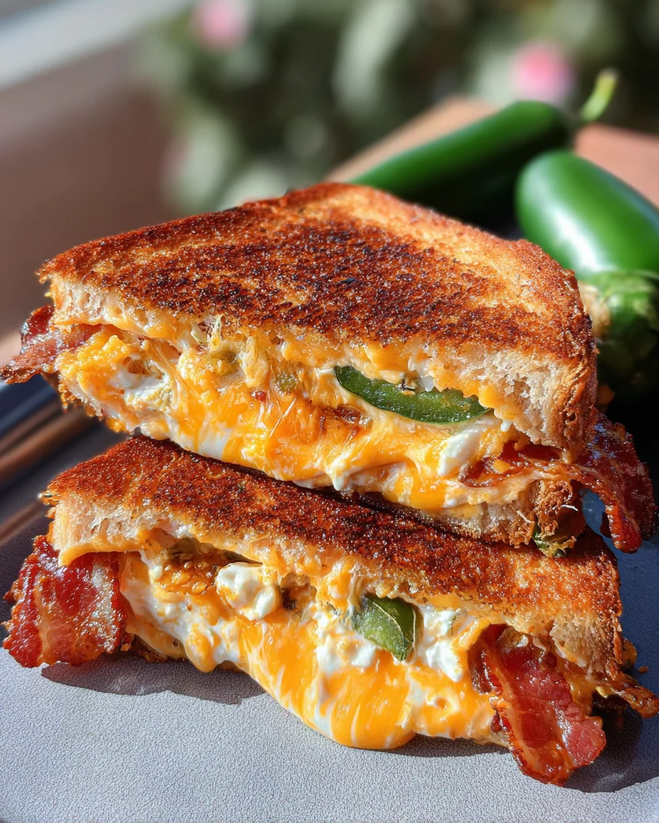 Roasted Jalapeño Popper Grilled Cheese Roasted