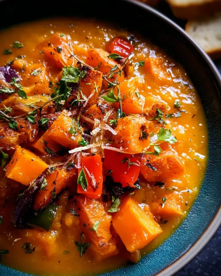 Roasted Vegetable Soup