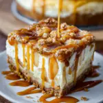 Salted Caramel Apple Pie Cheesecake