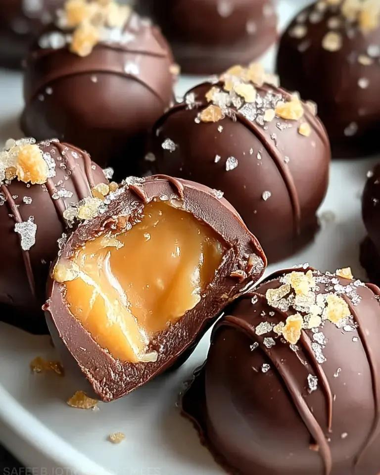 Salted Caramel Truffles