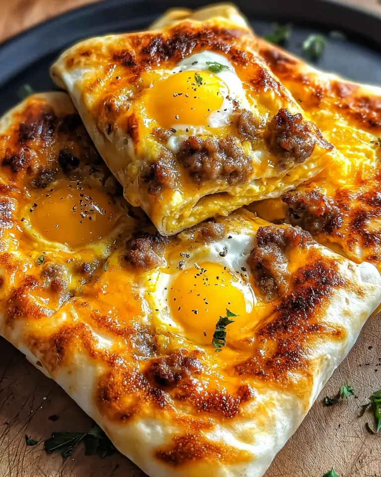 Sausage Egg and Cheese Breakfast Roll-Ups