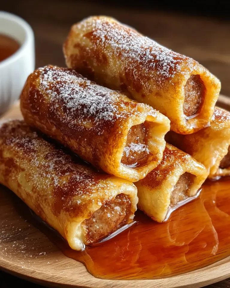Sausage French Toast Roll-Ups Recipe