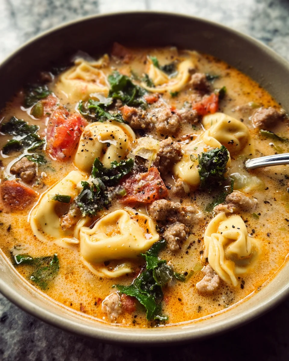 Sausage Tortellini Soup Sausage