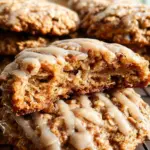 Seriously Thick & Chewy Chai Oatmeal Cookies with Maple Glaze Seriously Thick & Chewy Chai Oatmeal Cookies with Maple Glaze