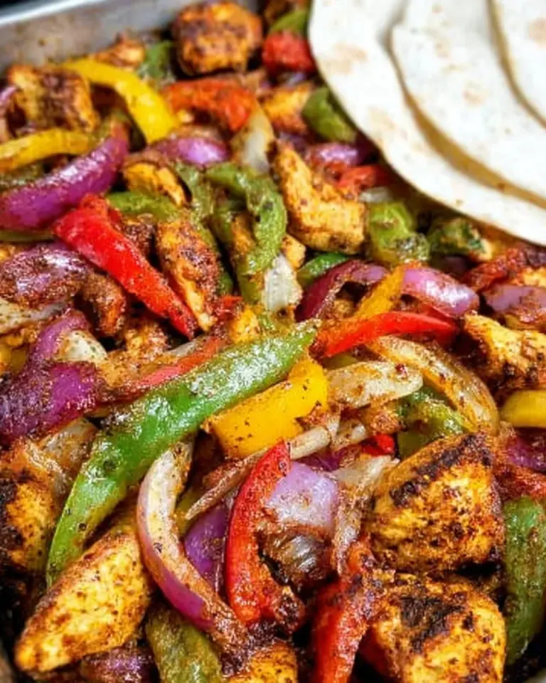 Sheet Pan Chicken Fajitas