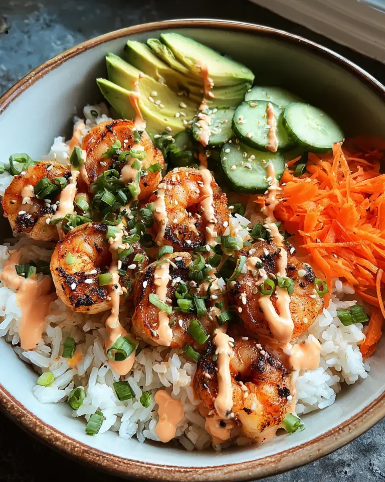 Shrimp Rice Bowls with Spicy Mayo