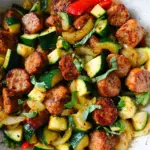 Skillet Sausage and Zucchini Skillet Sausage and Zucchini