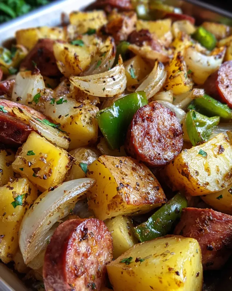 Smoked Sausage and Potato Bake
