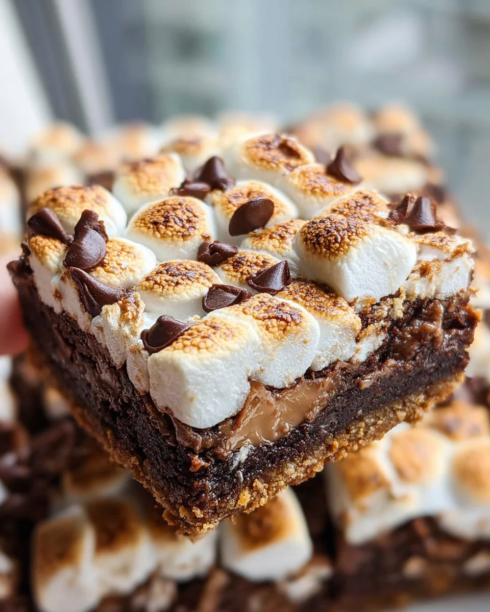 S'mores Brownies Recipe S'mores Brownies Recipe