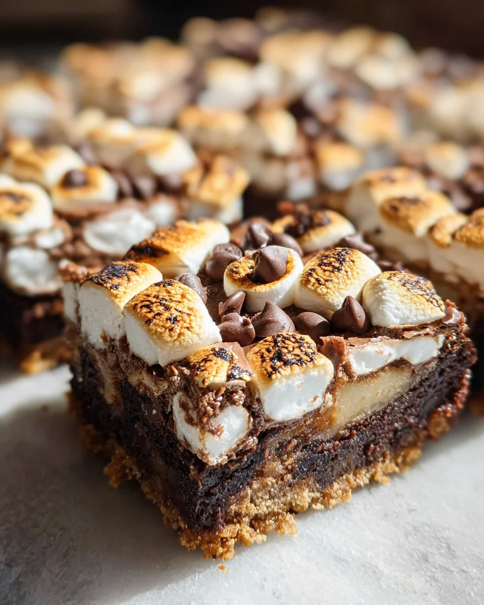 S'mores Brownies Recipe S'mores Brownies Recipe