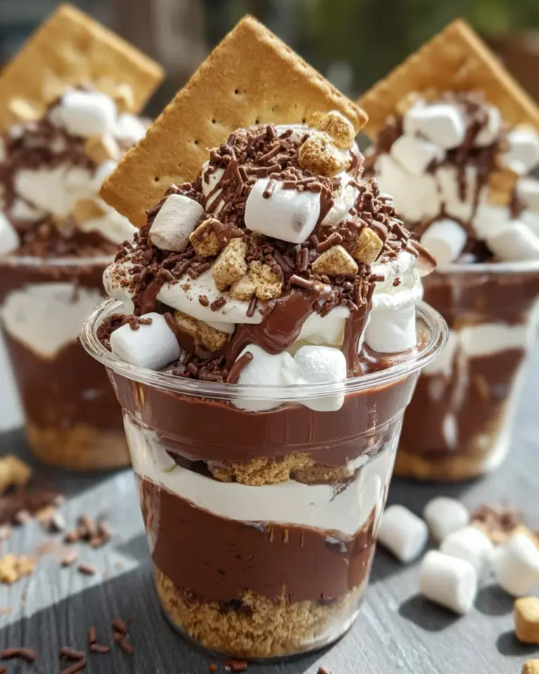 Smores Pudding Cups