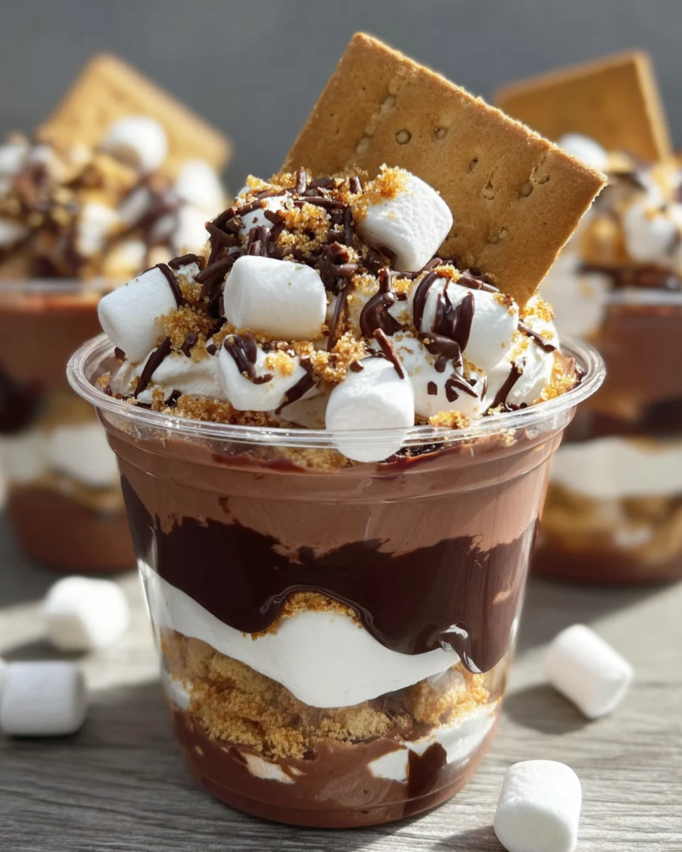 Smores Pudding Cups Smores