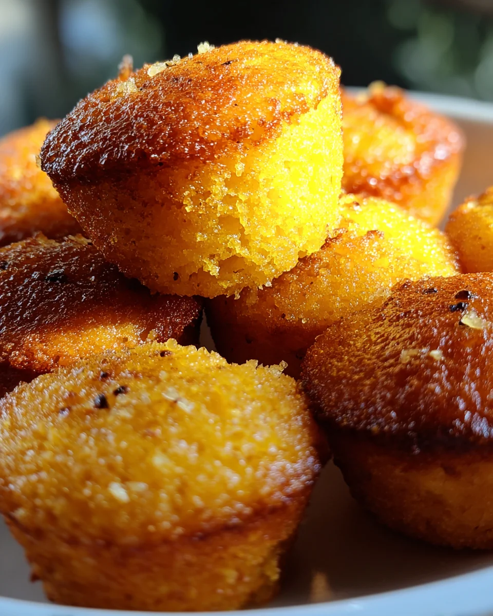 Southern-Style Honey Butter Cornbread Poppers Southern-Style Honey Butter Cornbread Poppers