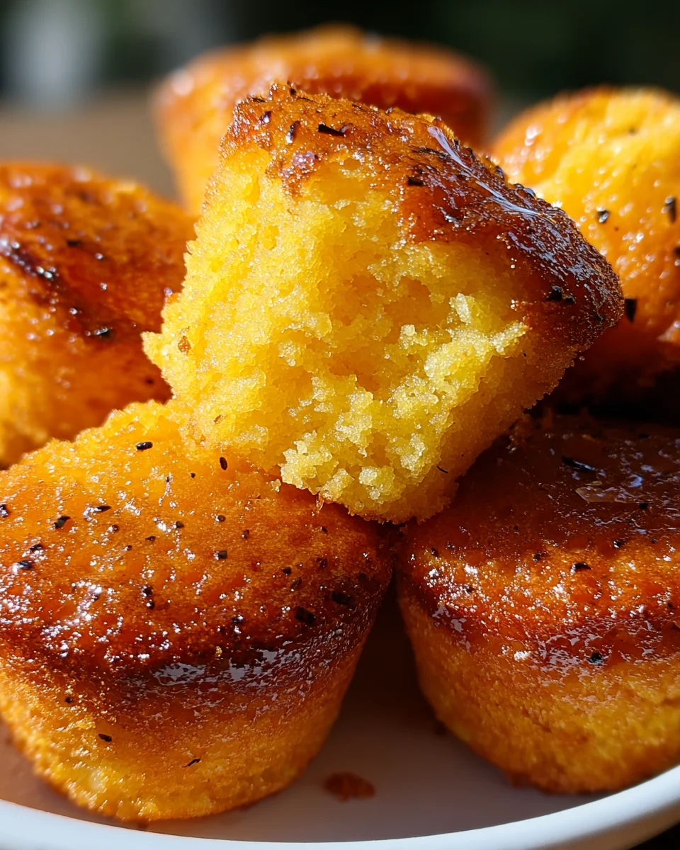 Southern-Style Honey Butter Cornbread Poppers Southern-Style