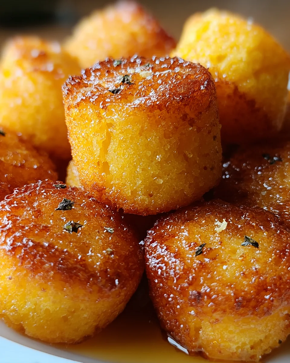 Southern-Style Honey Butter Cornbread Poppers Southern-Style