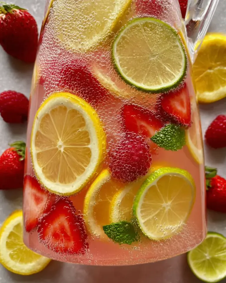 Sparkling Lemonade Punch Recipe