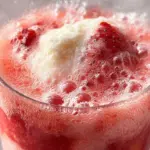 Sparkling Strawberry Float