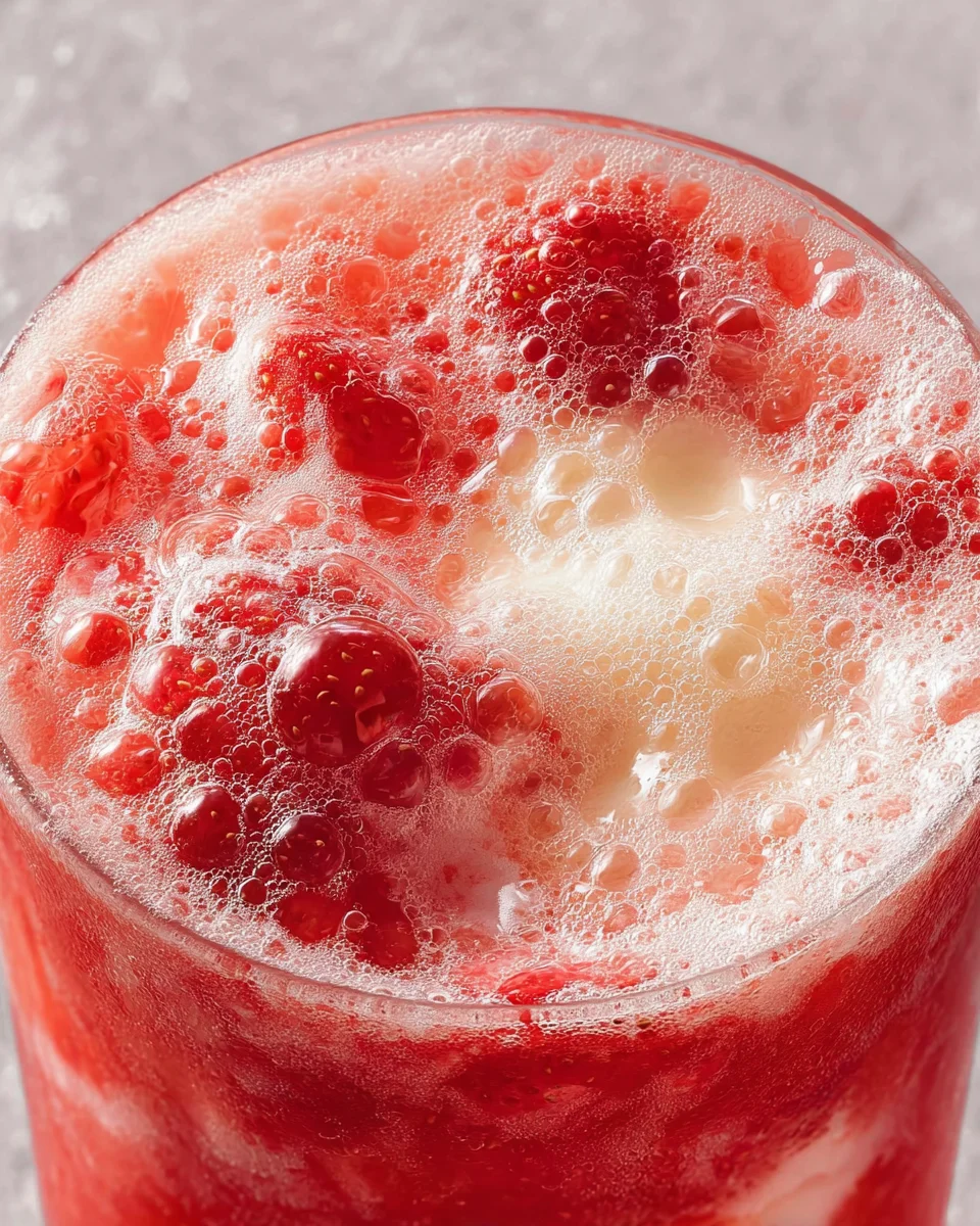 Sparkling Strawberry Float 14 Sparkling