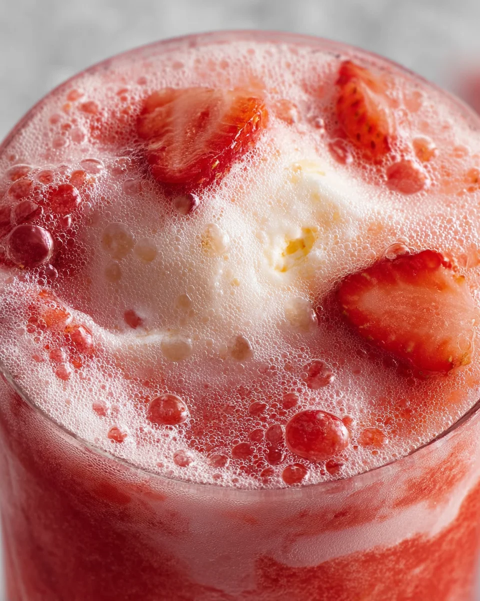 Sparkling Strawberry Float 15 Sparkling