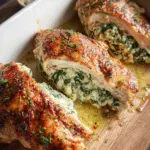 Spinach Stuffed Chicken Fillets Spinach Stuffed Chicken Fillets
