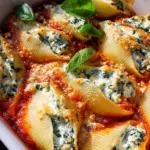 Spinach and Ricotta Stuffed Shells Recipe