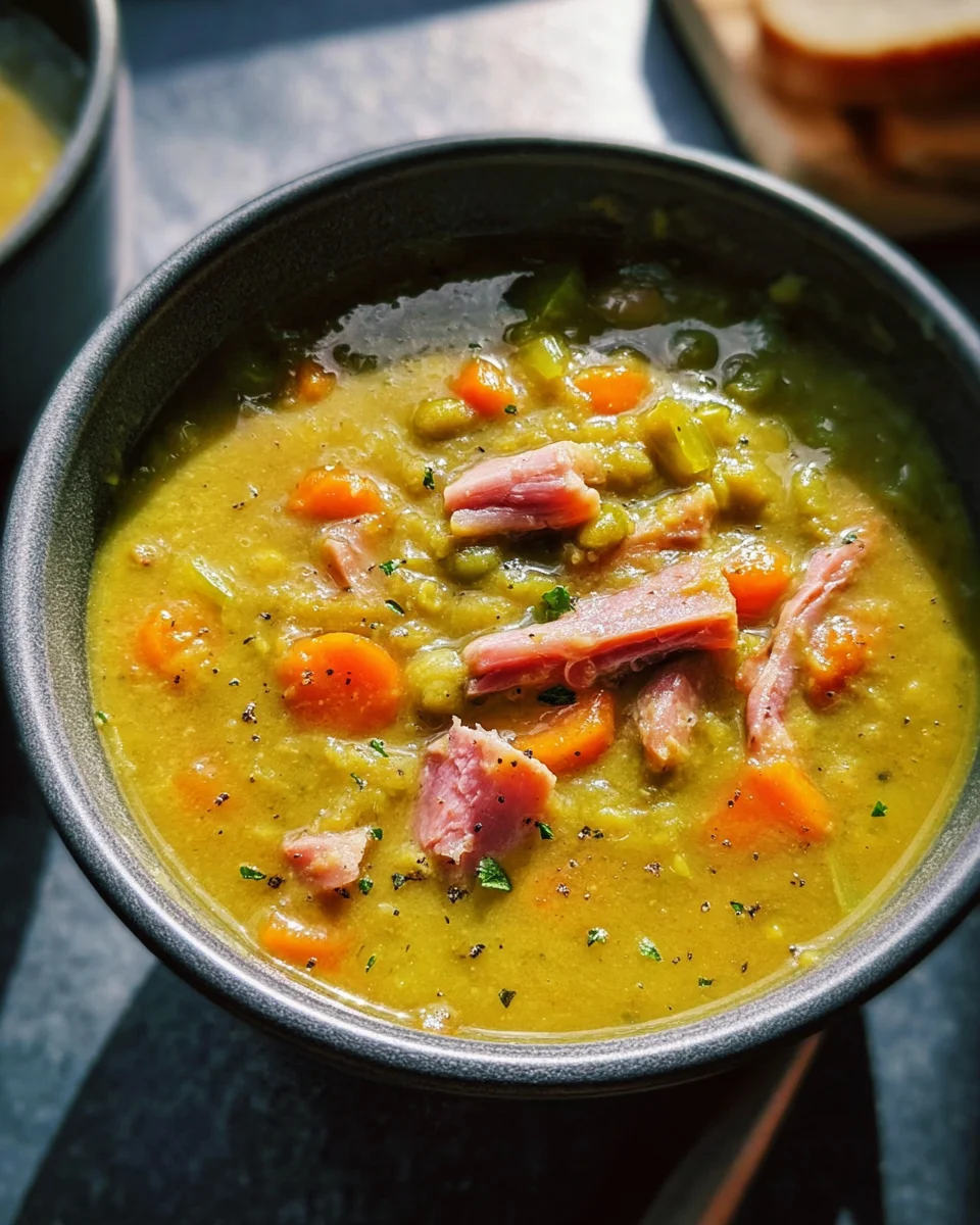 Split Pea Soup The Best Comfort Food Recipe Ever