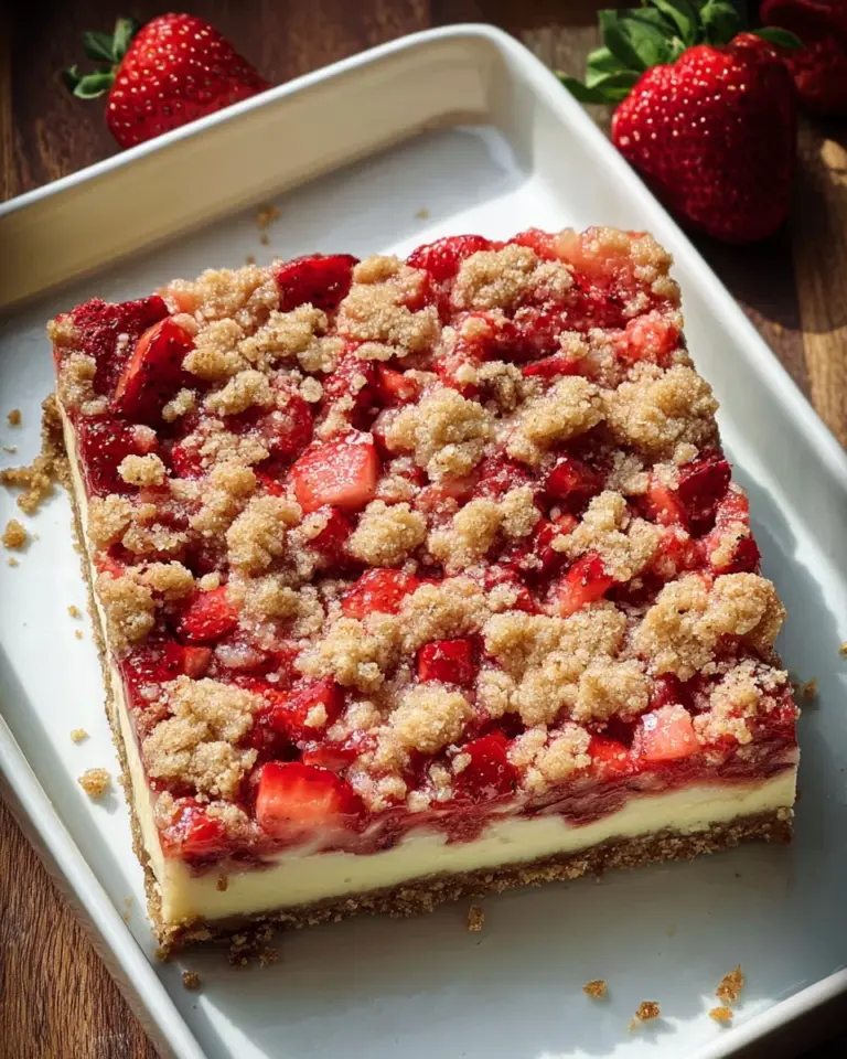 Strawberry Cheesecake Bars