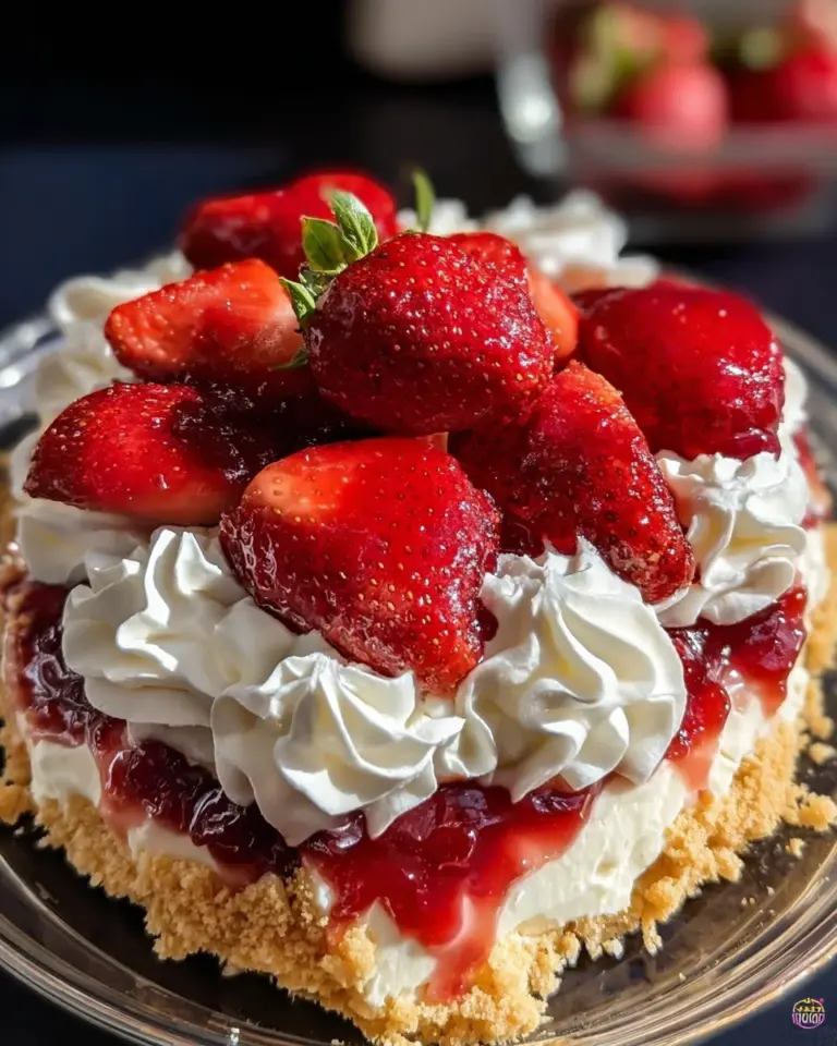 Strawberry Cheesecake Dump Cake