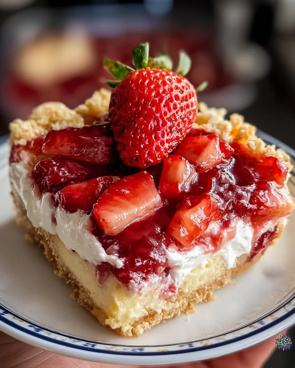 Strawberry Cheesecake Dump Cake Strawberry