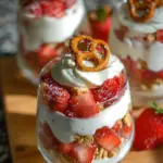 Strawberry Pretzel Salad Parfaits Strawberry Pretzel Salad Parfaits