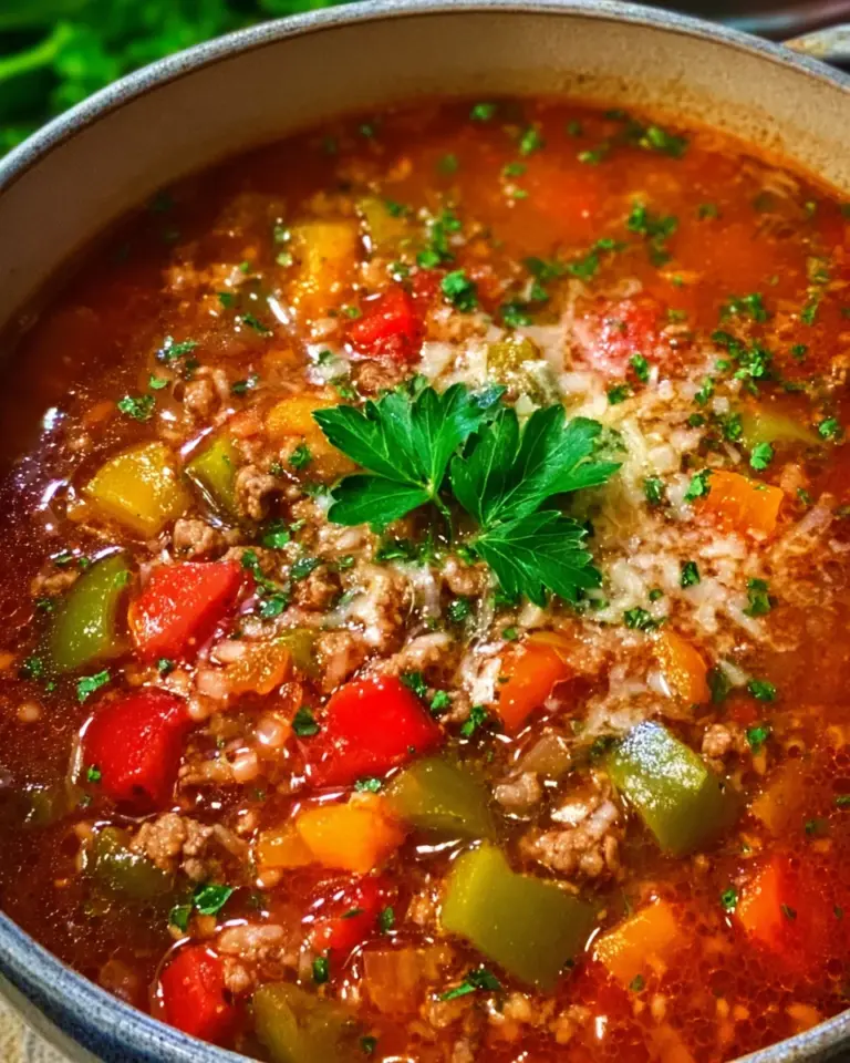 Stuffed Pepper Soup