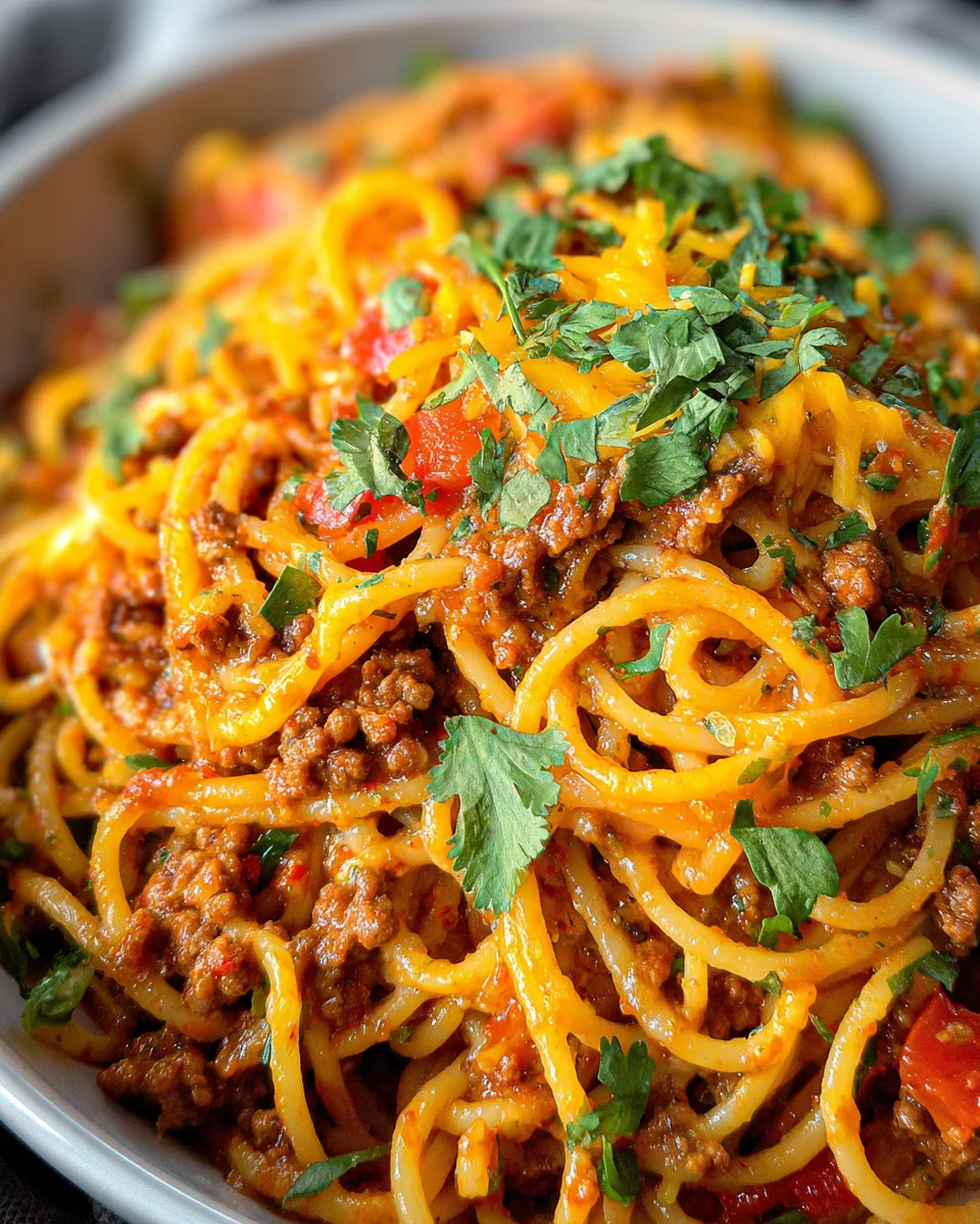 Taco Spaghetti Taco