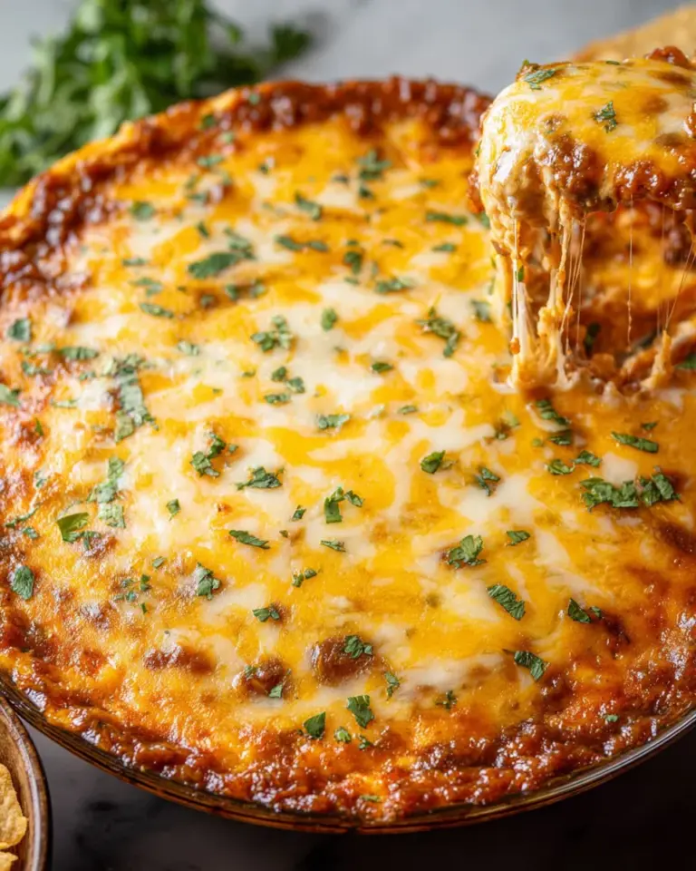 Texas Trash (Warm Bean Dip)