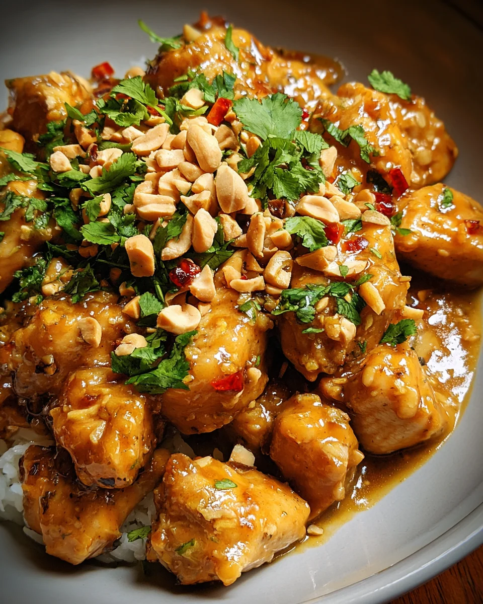 Thai Peanut Chicken Thai
