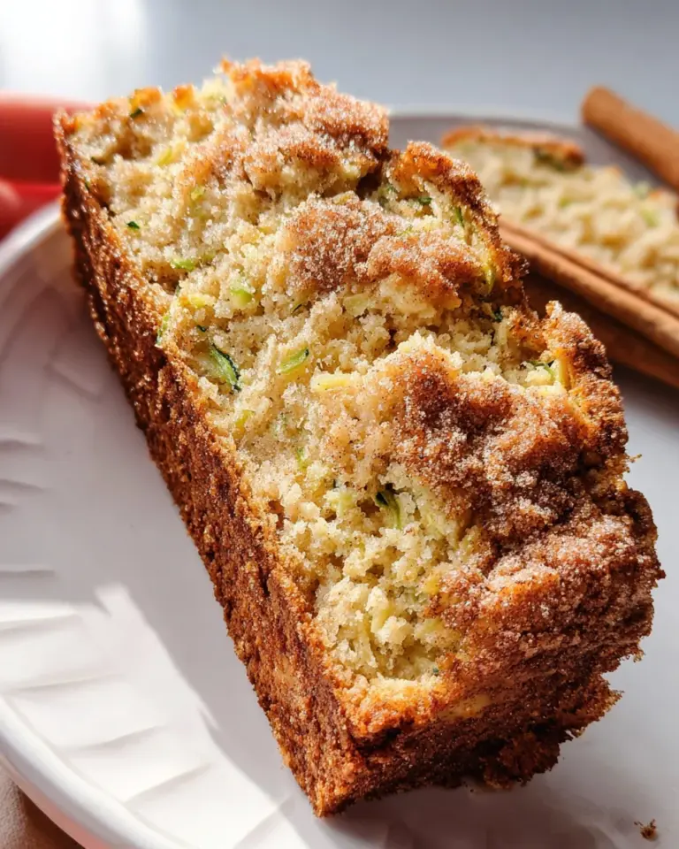 The Best Snickerdoodle Zucchini Bread
