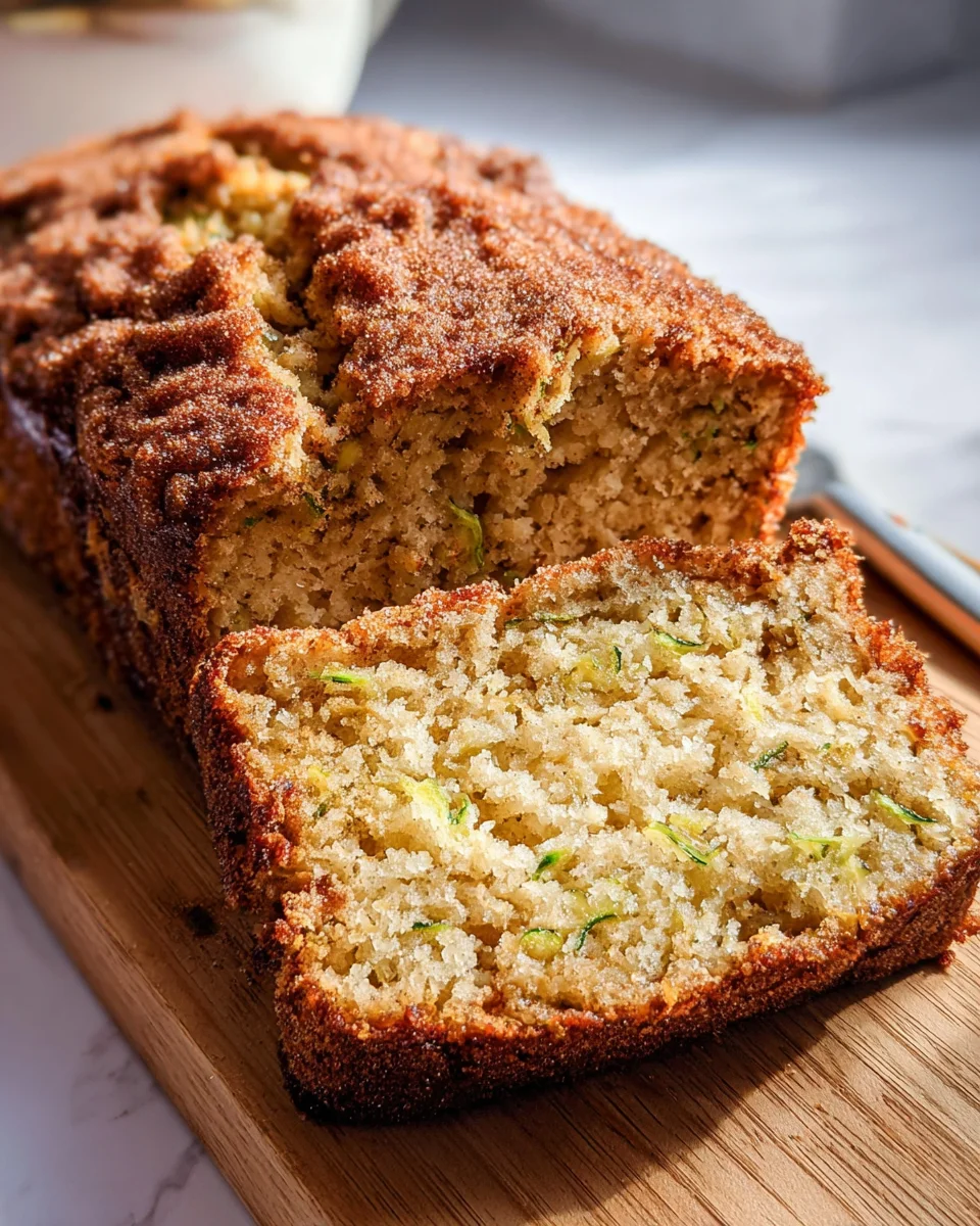 The Best Snickerdoodle Zucchini Bread The