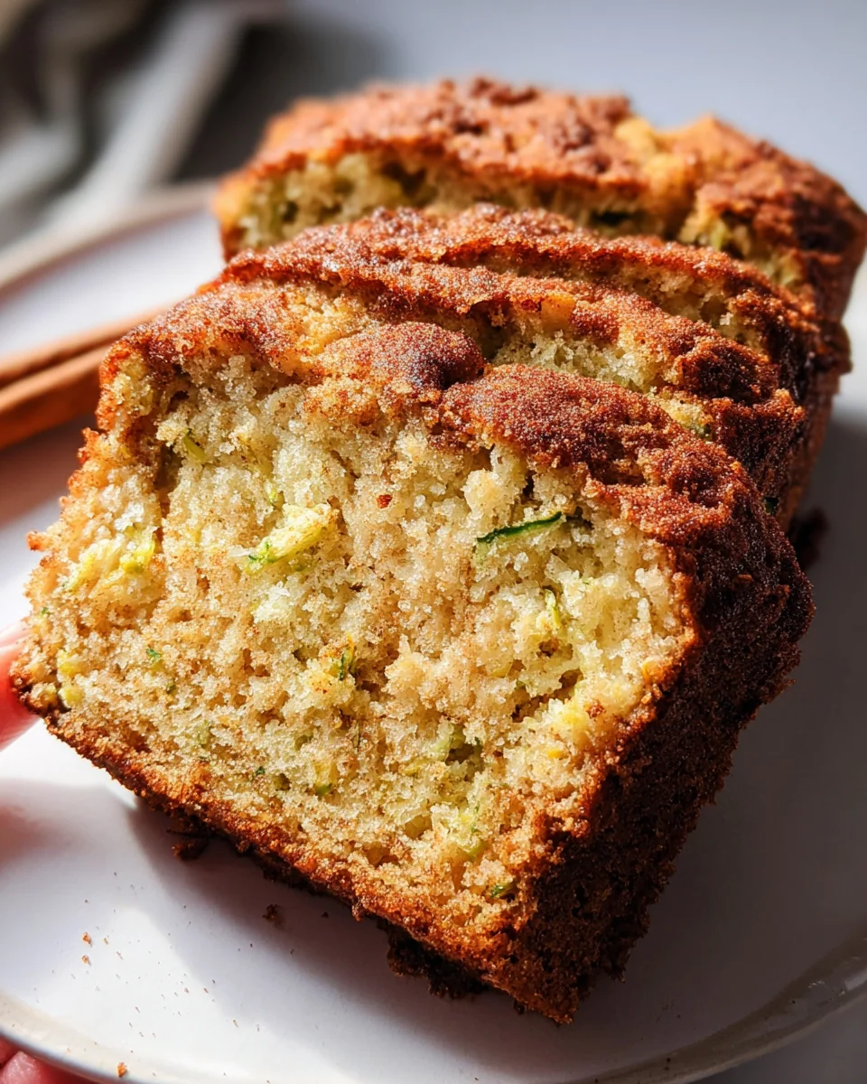 The Best Snickerdoodle Zucchini Bread The