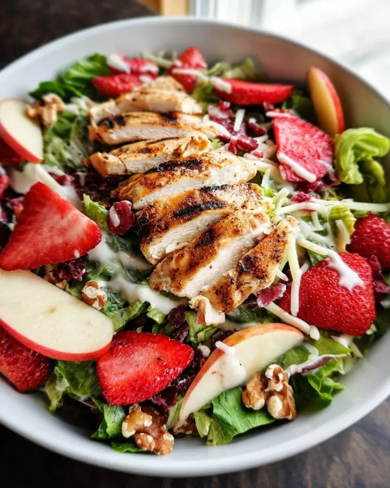 The Best Strawberry Chicken Salad
