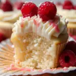 The Best White Chocolate Raspberry Cupcakes