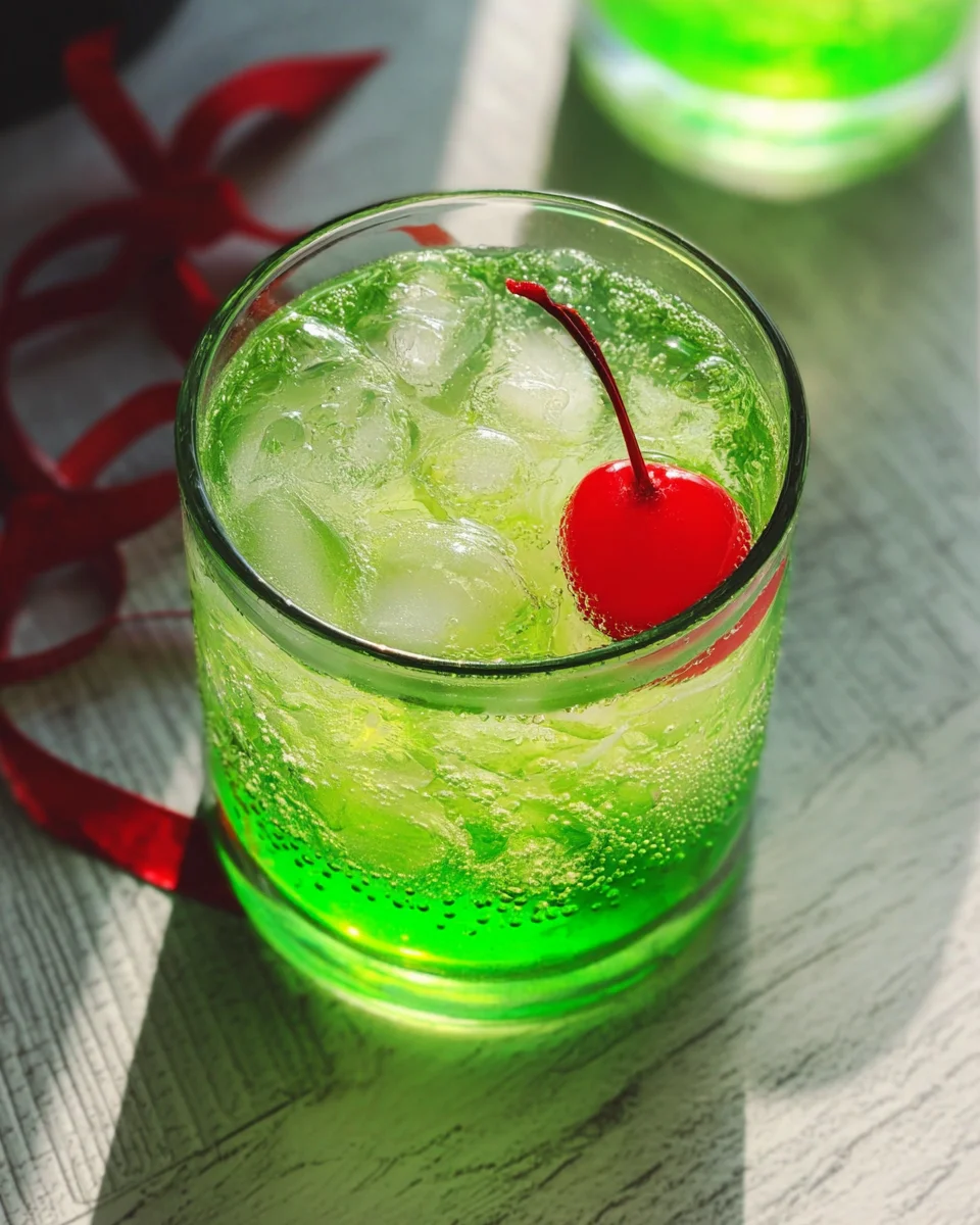 The Grinch Cocktail