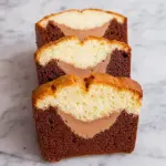 Three Layer Pound Cake Three Layer Pound Cake
