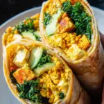 Tofu Scramble Wrap Tofu Scramble Wrap