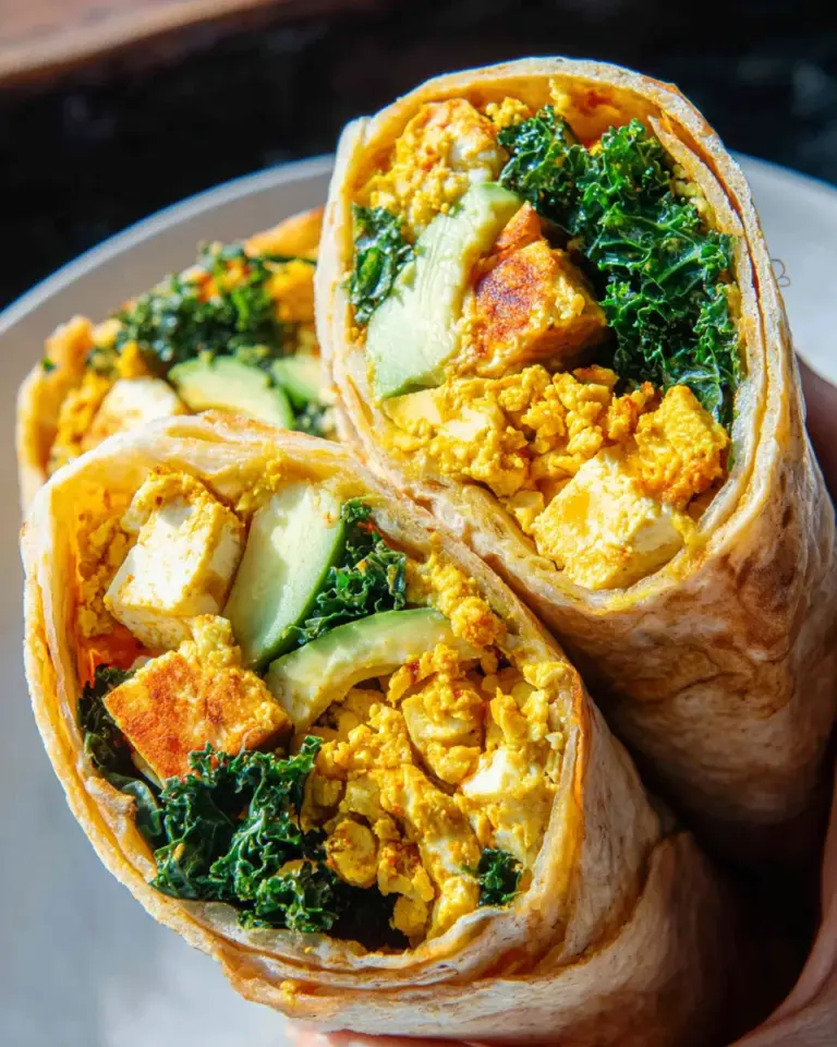 Tofu Scramble Wrap