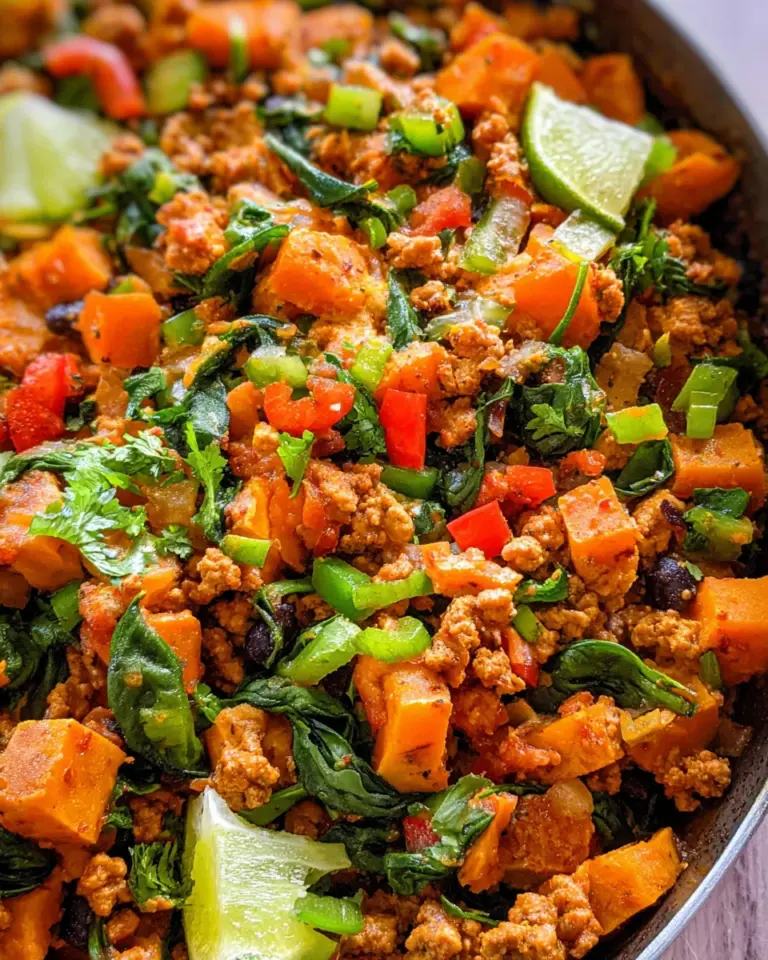 Turkey Sweet Potato Skillet