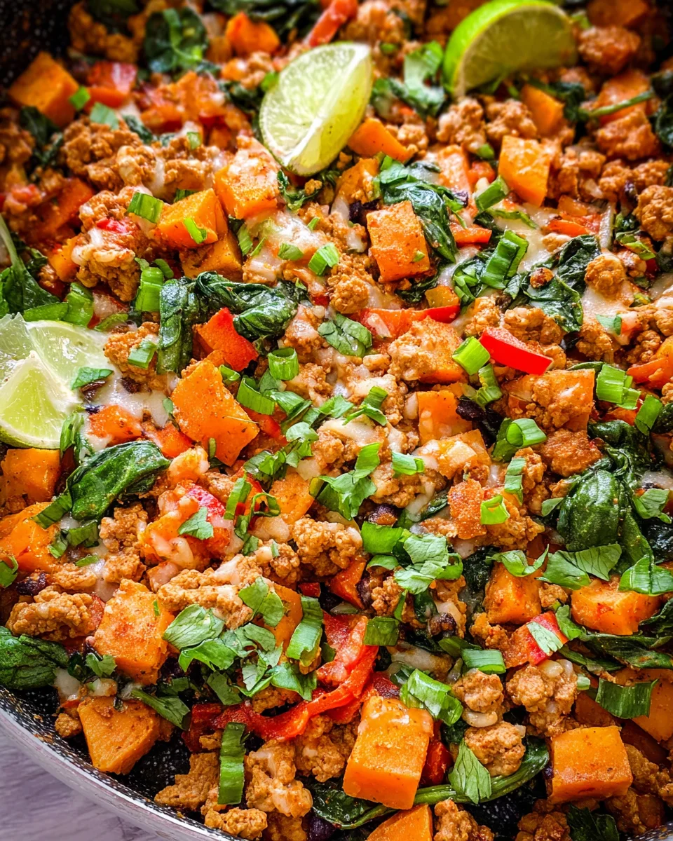 Turkey Sweet Potato Skillet Turkey