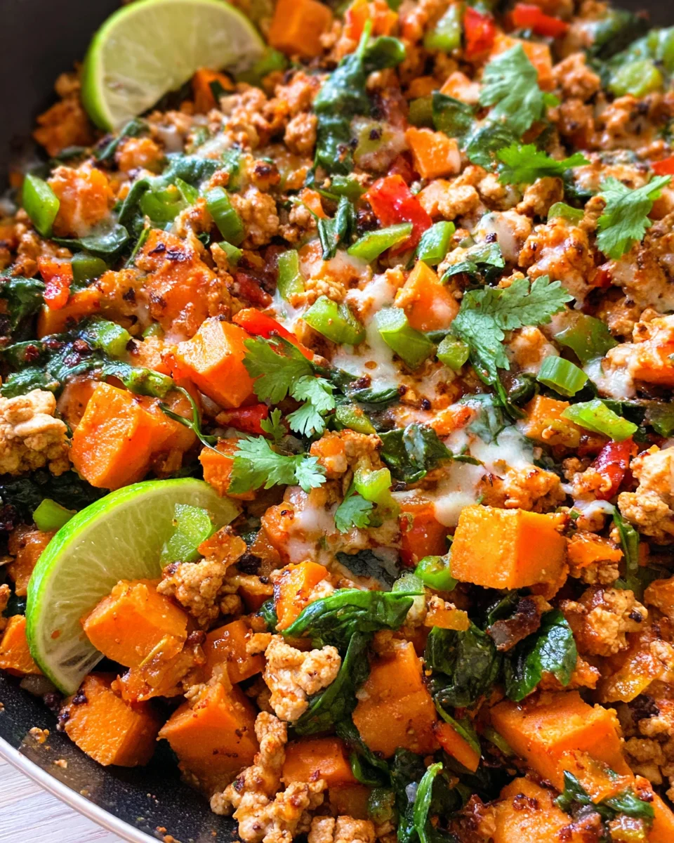 Turkey Sweet Potato Skillet Turkey