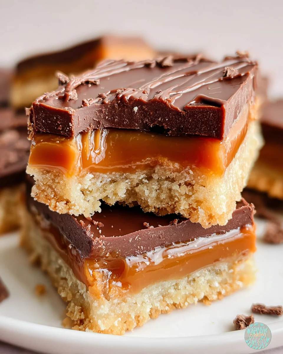 Twix Cookie Bars