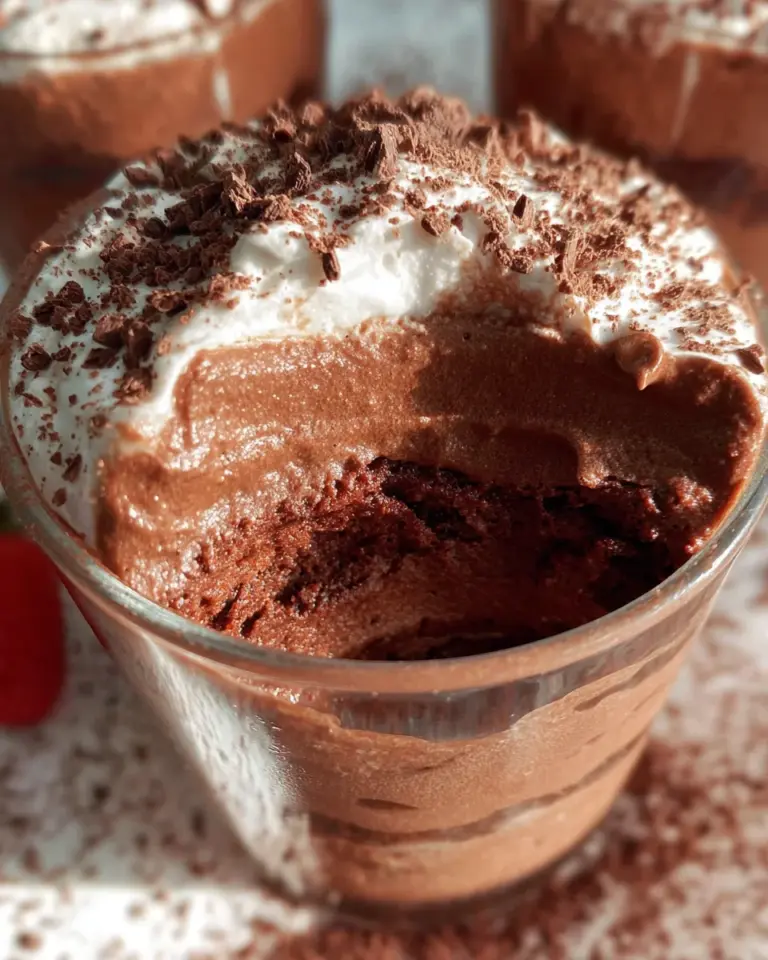 Vegan Chocolate Mousse with Aquafaba