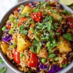Vegan Pineapple Fried Rice